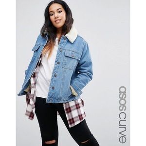 Denim Shearling Jacket